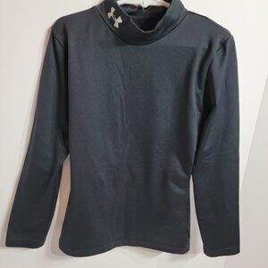 Kid's Under Armour Coldgear Longsleeve Black YSM Fitted shirt
